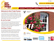 Tablet Screenshot of kent-tradeframes.co.uk
